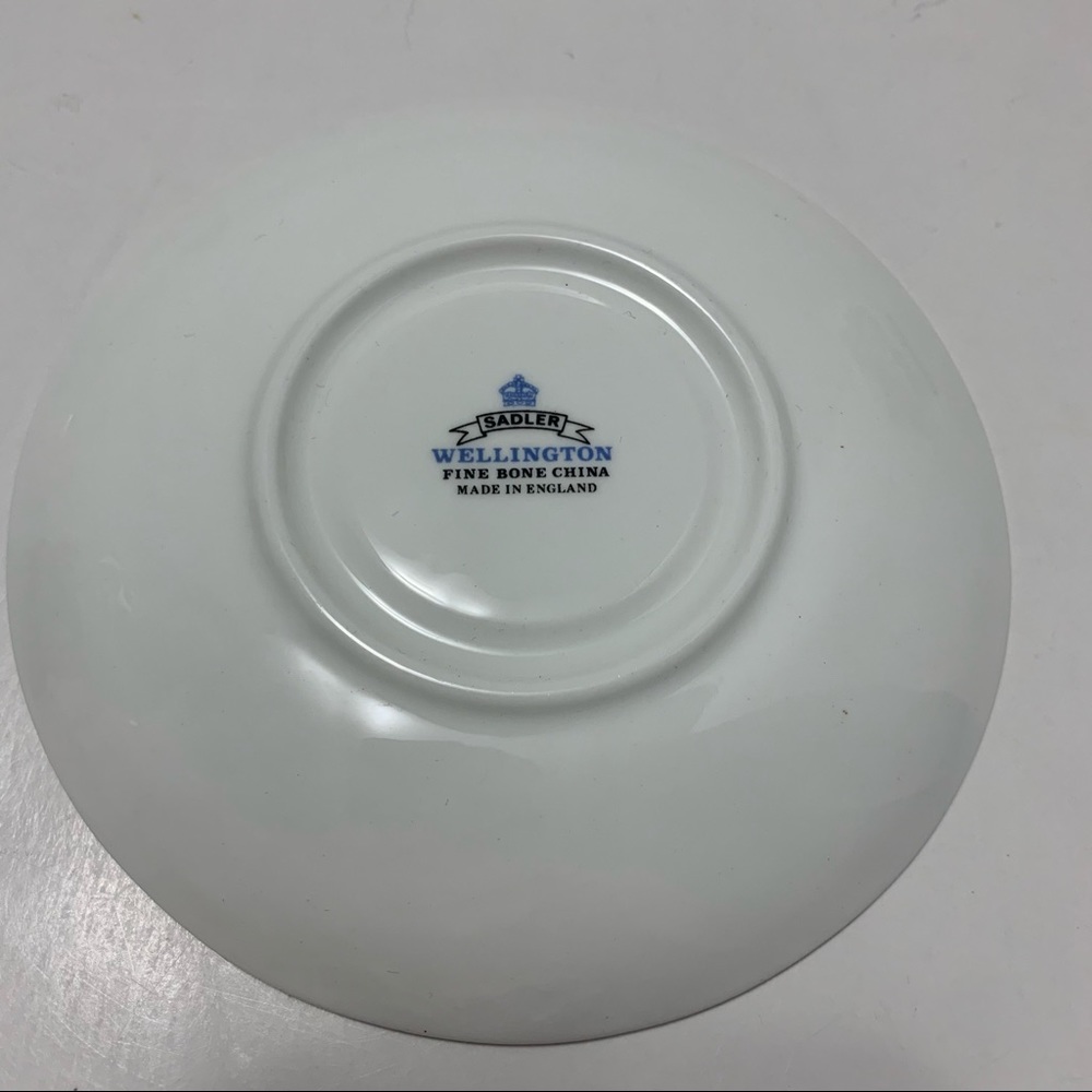 SADLER Wellington fine bone china tea cup and saucer made in England coffee - Picture 13 of 14